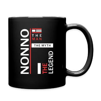 Nonno The Man La Légende - Mug uni - noir - Droite