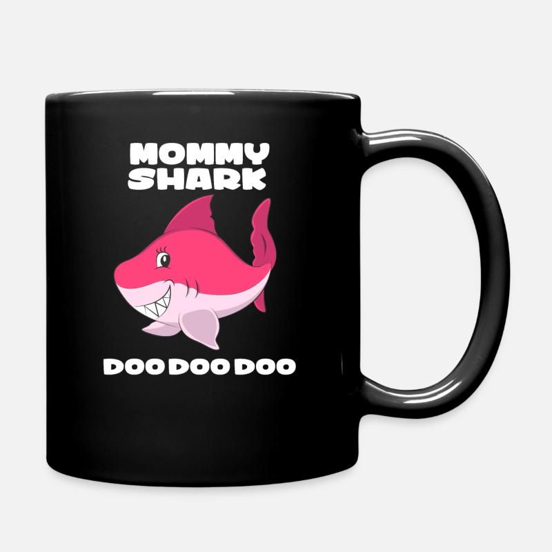 Mama Hai - Tasse einfarbig - Schwarz