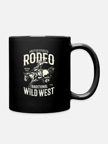 Rodeo - Full Colour Mug - black