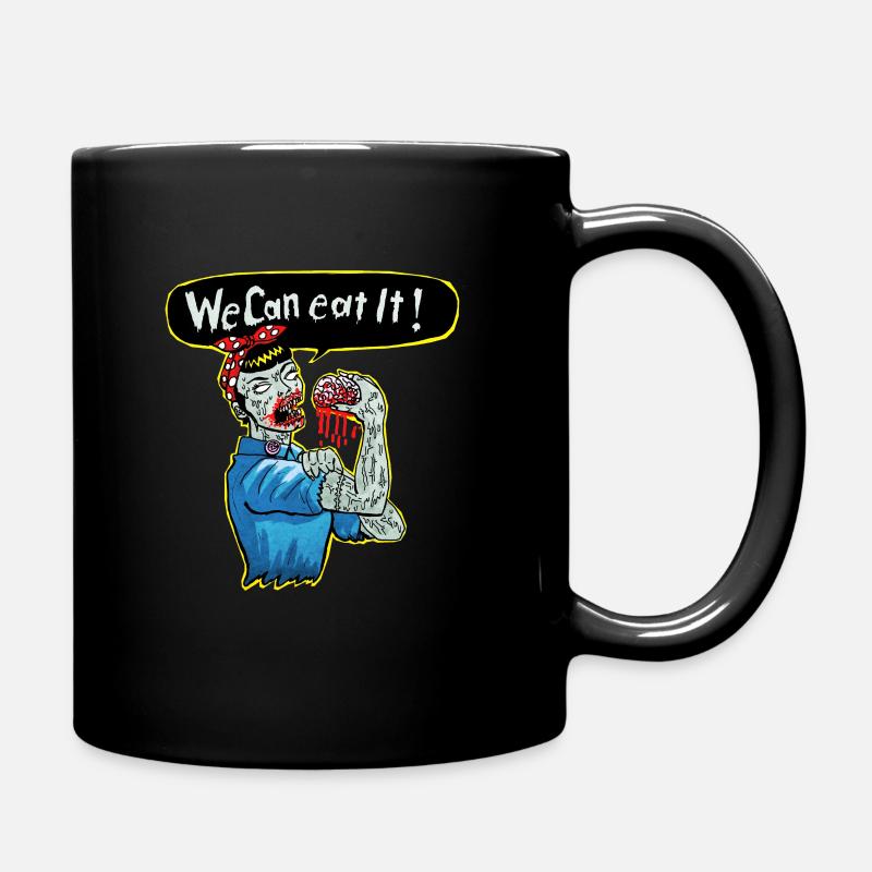 we can eat it fini - Mug uni - noir