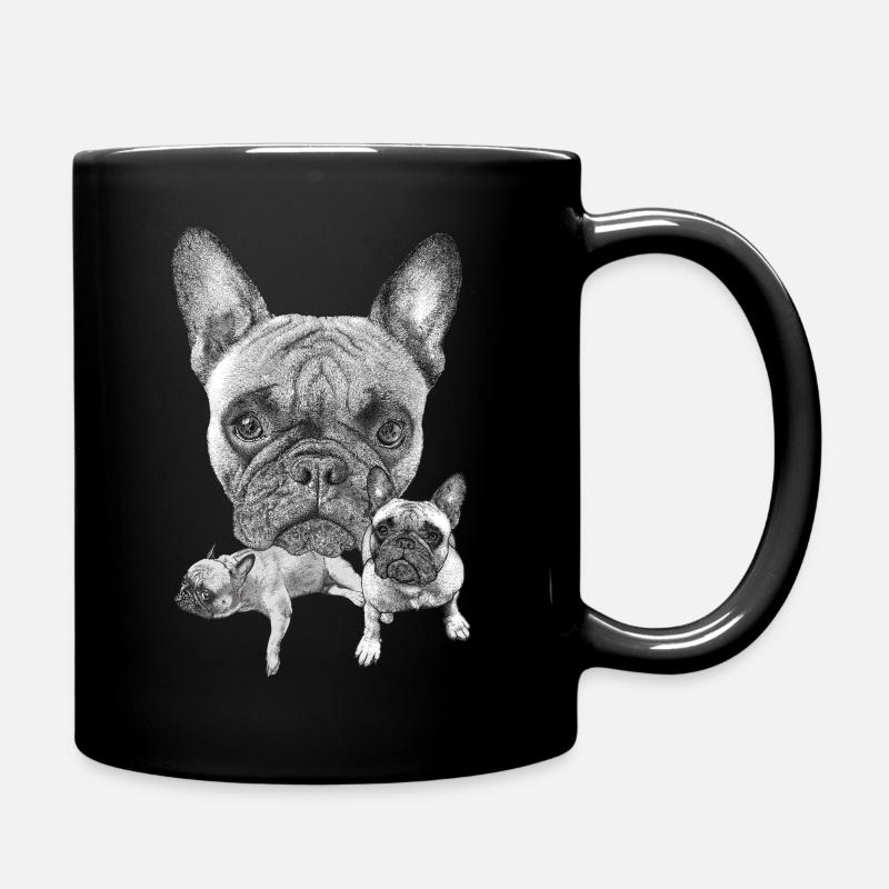 French Bulldog - Full Colour Mug - black