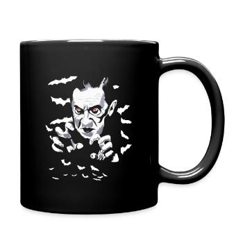 vampire - Tasse einfarbig - Schwarz - Rechts