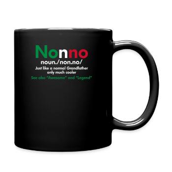 Cadeau légende grand-père grand-père Italie Nonno - Mug uni - noir - Droite