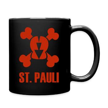 St. Pauli - Tasse einfarbig - Schwarz - Rechts