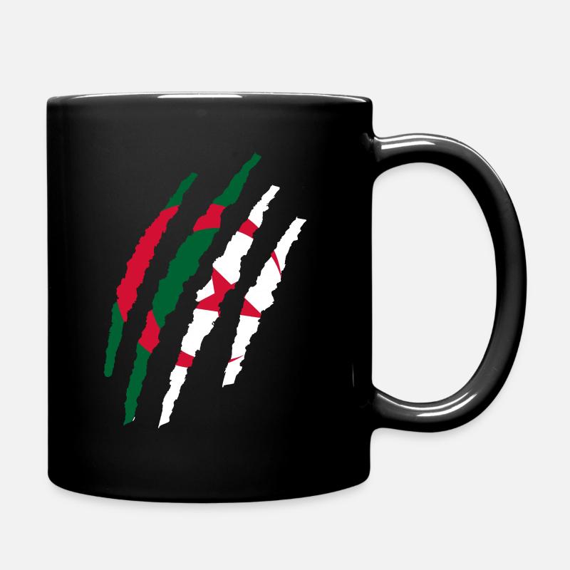 Algeria in the skin - Full Colour Mug - black