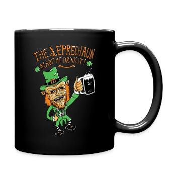 leprechaun - Mug uni - noir - Droite