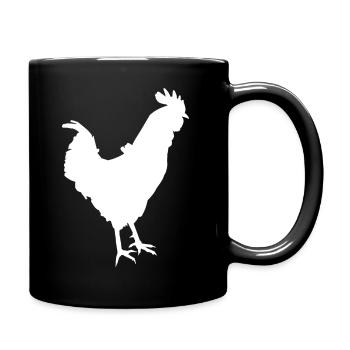 The Rooster - Full Colour Mug - black - Right