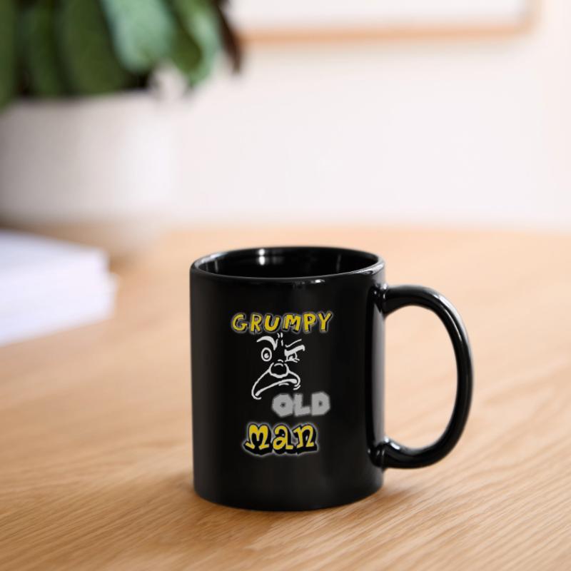 grumpy old man Full Colour Mug