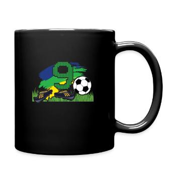 9. Geburtstag Jungs Birthday Geschenk 9 Jahre - Tasse einfarbig - Schwarz - Rechts