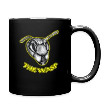 Dessiné la guêpe - Mug uni - noir - Droite