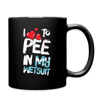 Scuba Diving Diver Diver - Full Colour Mug - black - Right