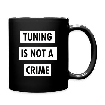TUNING N'EST PAS UN CRIME - Mug uni - noir - Droite