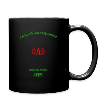 Dad - Full Colour Mug - black - Right
