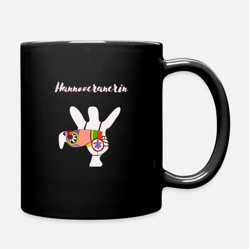 Hannoveraneranerin - Tasse einfarbig - Schwarz