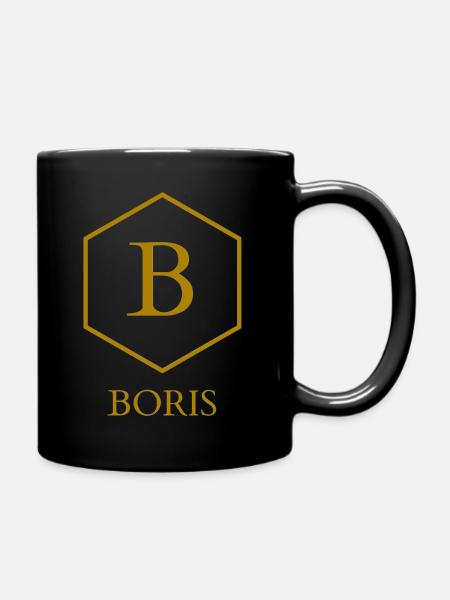 Mug Boris - Full Colour Mug - black