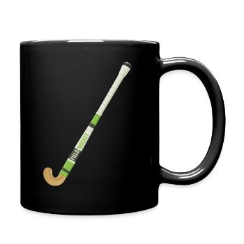 Raquette de hockey hockey hockey de terrain - Mug uni - noir - Droite