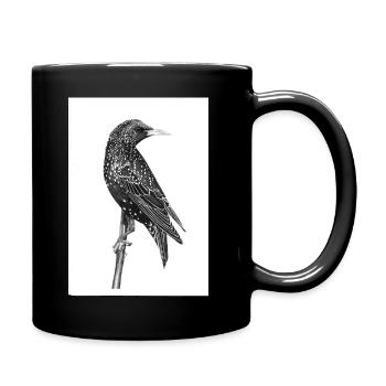 star Vogel scientific design - Full Colour Mug - black - Right