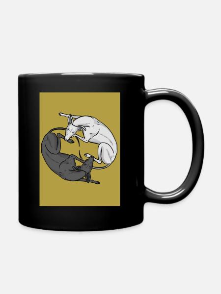 Whippetsis - Full Colour Mug - black