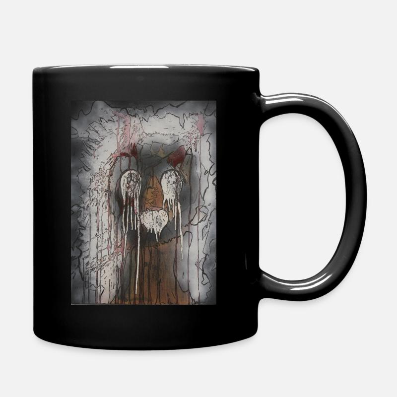suicide - Full Colour Mug - black
