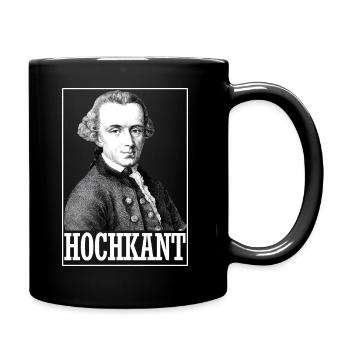 Kant Philosoph Meme Studium Nerd Geschenk Kreativ - Tasse einfarbig - Schwarz - Rechts