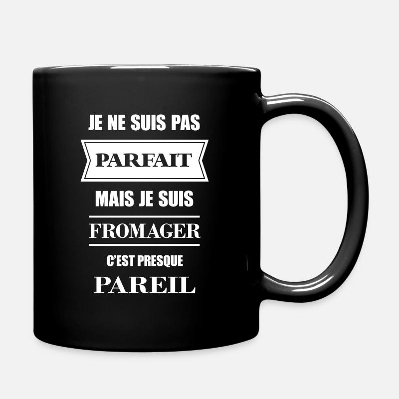 JE SUIS FROMAGER - Mug uni - noir
