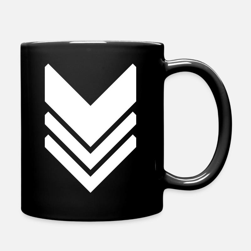 AceRank Charlie - Tasse einfarbig - Schwarz