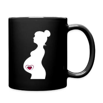 Future mom - Full Colour Mug - black - Right