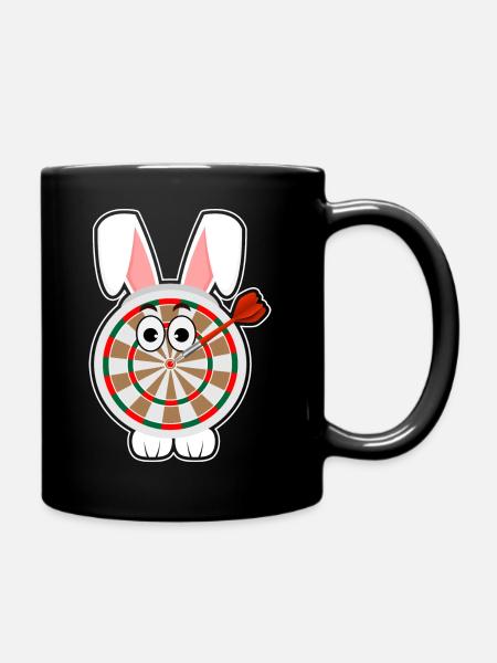 Fléchettes Fléchettes Bullseye Fléchettes Fléchettes - Mug uni - noir