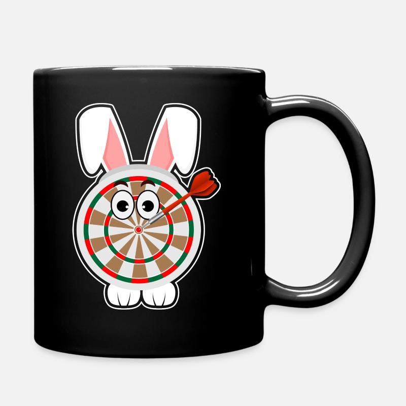 Fléchettes Fléchettes Bullseye Fléchettes Fléchettes - Mug uni - noir