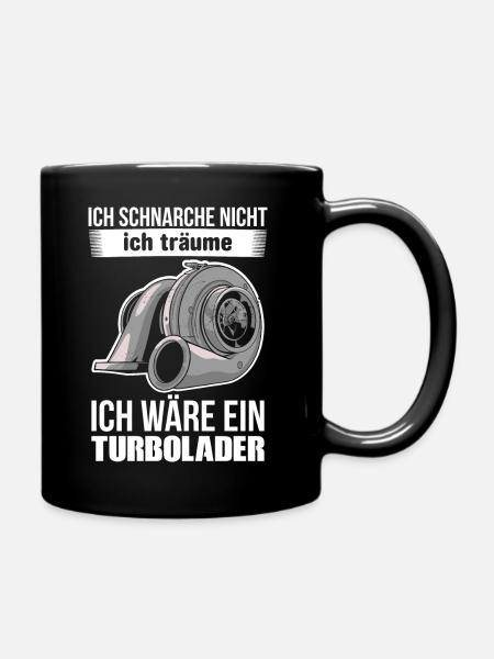 Kfz-Mechatroniker Mechaniker Tuner Auto - Tasse einfarbig - Schwarz