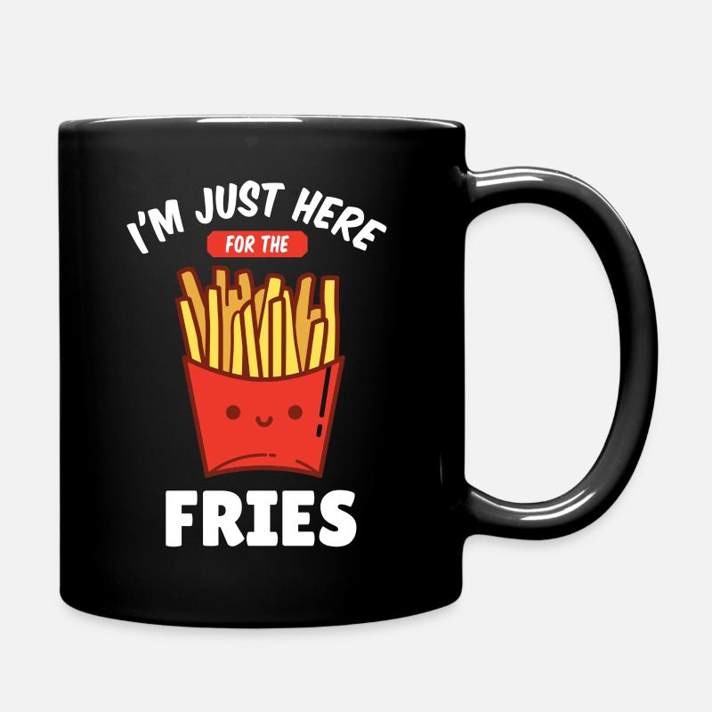 Meilleures ventes de frites - Mug uni - noir