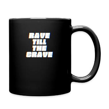Rave Raver House DJ Techno Music gift - Full Colour Mug - black - Right