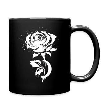 Satan Rose - Full Colour Mug - black - Right