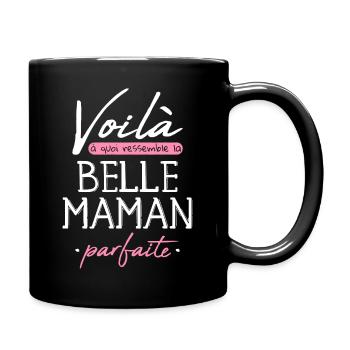 La belle maman parfaite cadeau femme belle-maman - Mug uni - noir - Droite