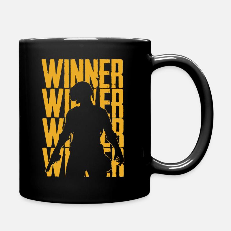 WINNER Pubg Gaming Design - Tasse einfarbig - Schwarz