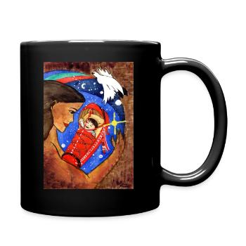 sarahkkapien - Full Colour Mug - black - Right