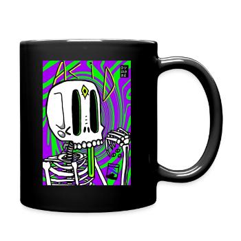 SKELETON Etmsun - Full Colour Mug - black - Right