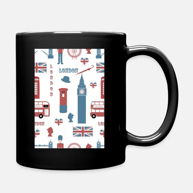 London iconic! - Full Colour Mug - black