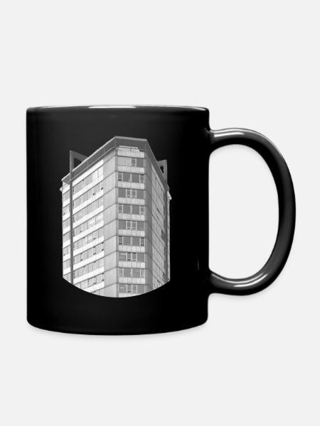 Neudeflat - Tasse einfarbig - Schwarz