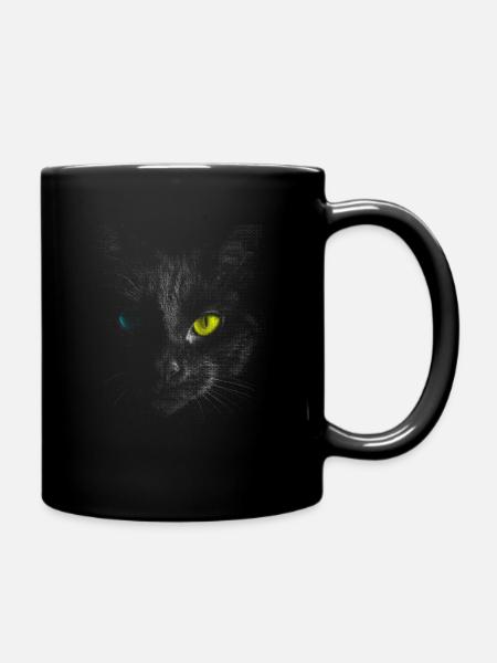 Chat noir - Mug uni - noir