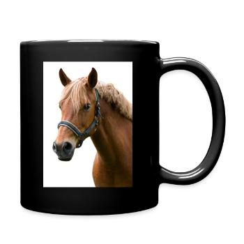 Horse. Horse. - Full Colour Mug - black - Right