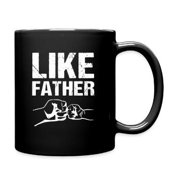 Like Father Like Son - Full Colour Mug - black - Right