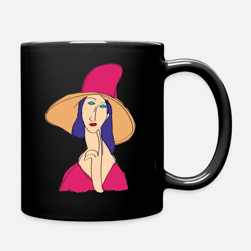 blehart 05 - Tasse einfarbig - Schwarz