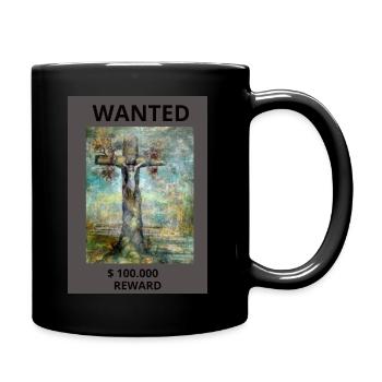 Climate change accelerates - Full Colour Mug - black - Right