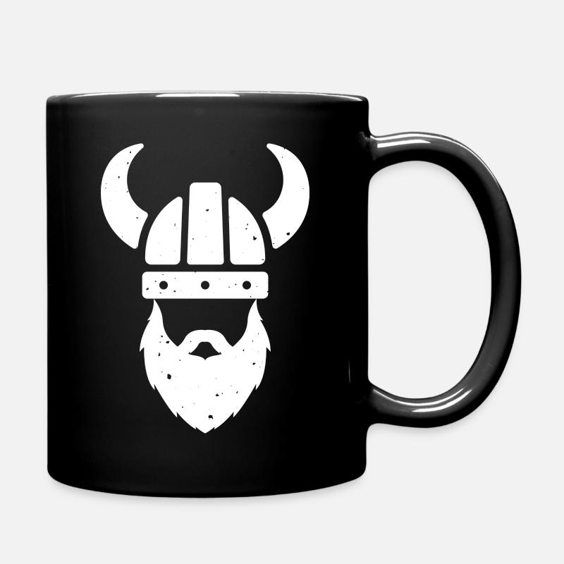 Nordischer Wächter - Tasse einfarbig - Schwarz