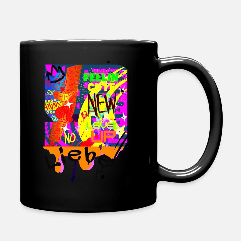 kunst - Tasse einfarbig - Schwarz