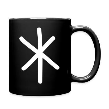 Parship de relation Viking-Rune - Mug uni - noir - Droite