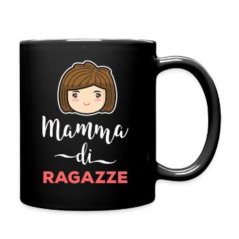 Maman de fille Mère Filles Fête des mères - Mug uni - noir - Droite
