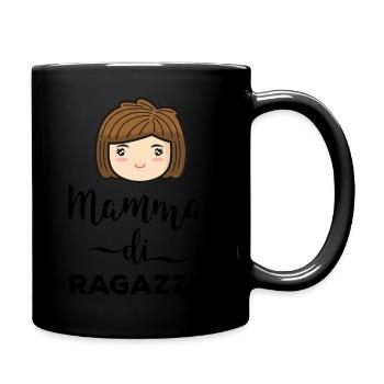 Maman de fille Mère Filles Fête des mères - Mug uni - noir - Droite