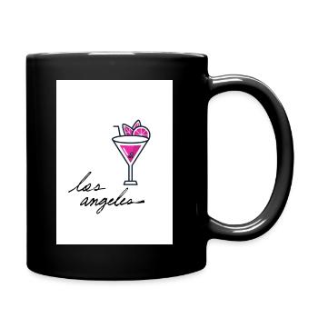 Los Angelas - Full Colour Mug - black - Right
